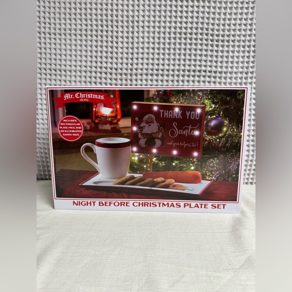 Thank You Santa Cookie Tray - Picture 1 of 5